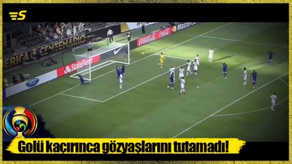 Golü kaçırınca ağladı...