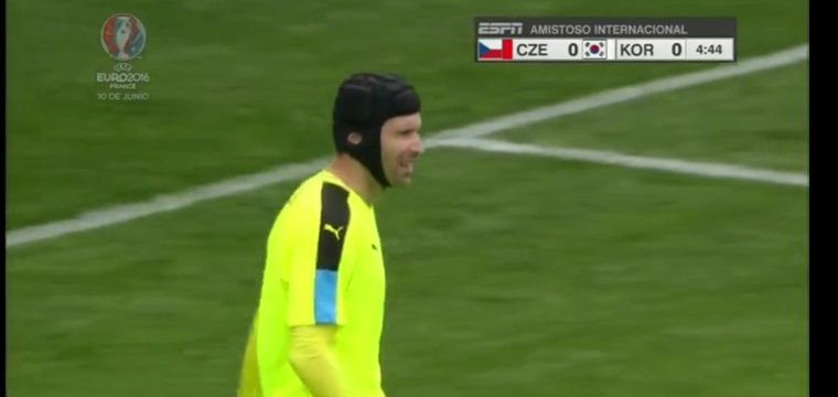Petr Cech super SAVE- Czech Republic 0-0 South Korea - 05-06-2016