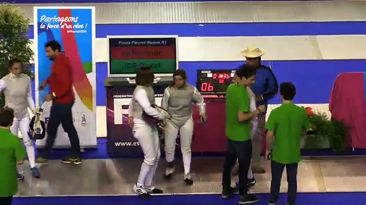 FDJ 2016 - finale FD N1 Ile de France Ouest vs La Réunion