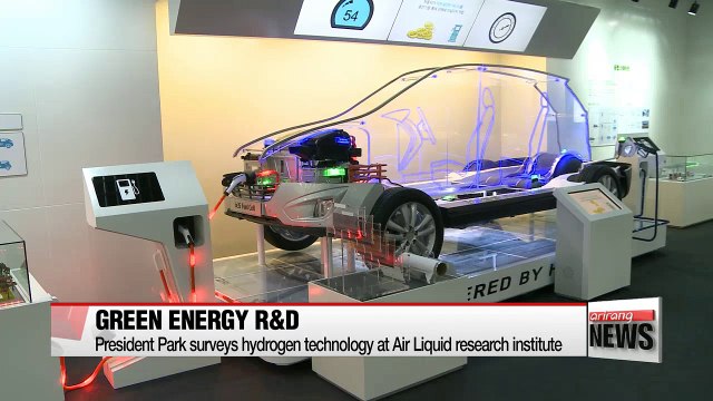 President Park promotes hydrogen fuel-cell vehicle cooperation in Grenoble