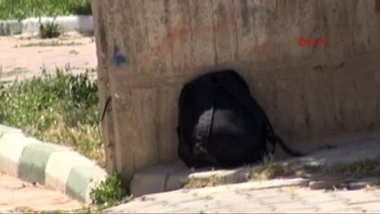 Kilis'te Fünyeyle Patlatılan Çantadan Ayakkabı Çıktı