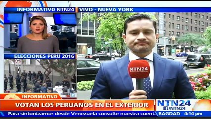 Estiman que cerca de 40.000 peruanos en Nueva York votarán en la segunda vuelta presidencial
