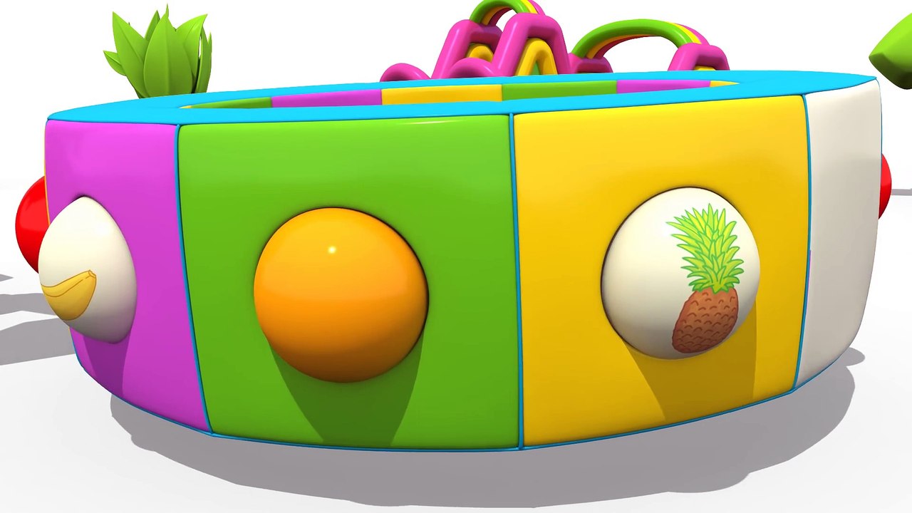 Max la Pelleteuse apprendre les couleurs, les légumes   Camion de pompier    Dessin animé éducatif