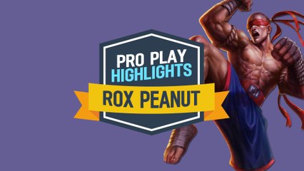 PRO PLAY HIGHLIGHTS   PEANUT [Lee sin]