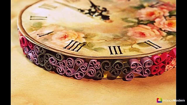 Декупаж часов 40+ идей