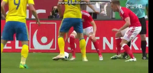 Zlatan Ibrahimovic Super Skills - Sweden 0-0 Wales -05-06-2016