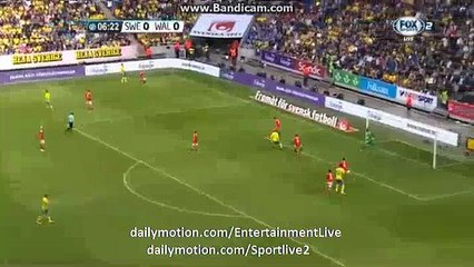 Zlatan Ibrahimovic Fantastic SHOOT Sweden 0-0 Wales