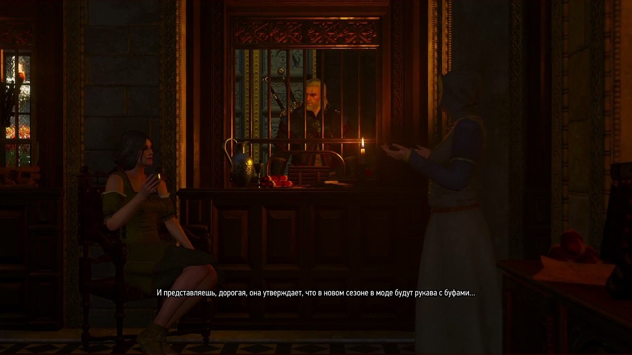 Ведьмак 3 - Дикая Охота.  Зашел за справочкои