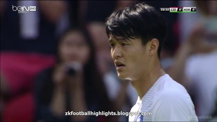 Yoon Bit-Garam Goal HD - Czech Republic 0-1 South Korea - 05.06.2016