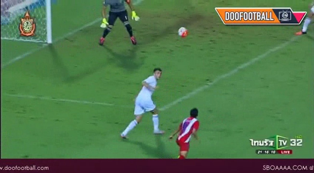 Krirkrit Thaweekarn Goal HD - Jordan 0-1 Thailand 05.06.2016