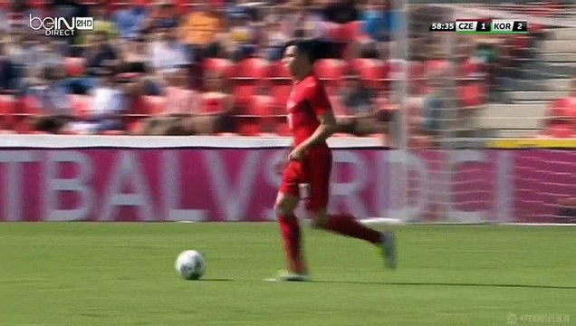 Theodor Gebre Selassie Red Card HD - Czech Republic 1-2 South Korea 05.06.2016