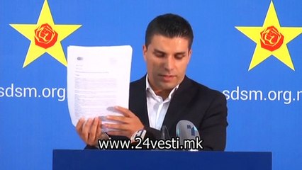 IZJAVA LJUPCO NIKOLOVSKI SDSM 05 06