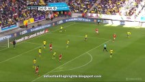 Emil Forsberg Goal 1-0 Zlatan Ibrahimovic Assist HD - Sweden 1-0 Wales 05.06.2016 HD
