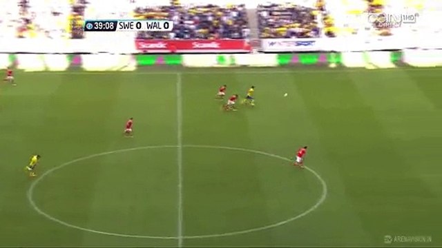 Emil Forsberg 1-0 HD - Sweden 1-0 Wales 05.06.2016 HD