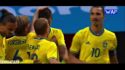 Mikael Lustig Goal HD - Sweden 2-0 Wales - 05-06-2016