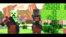Monster School- Horse Riding - Minecraft Animation