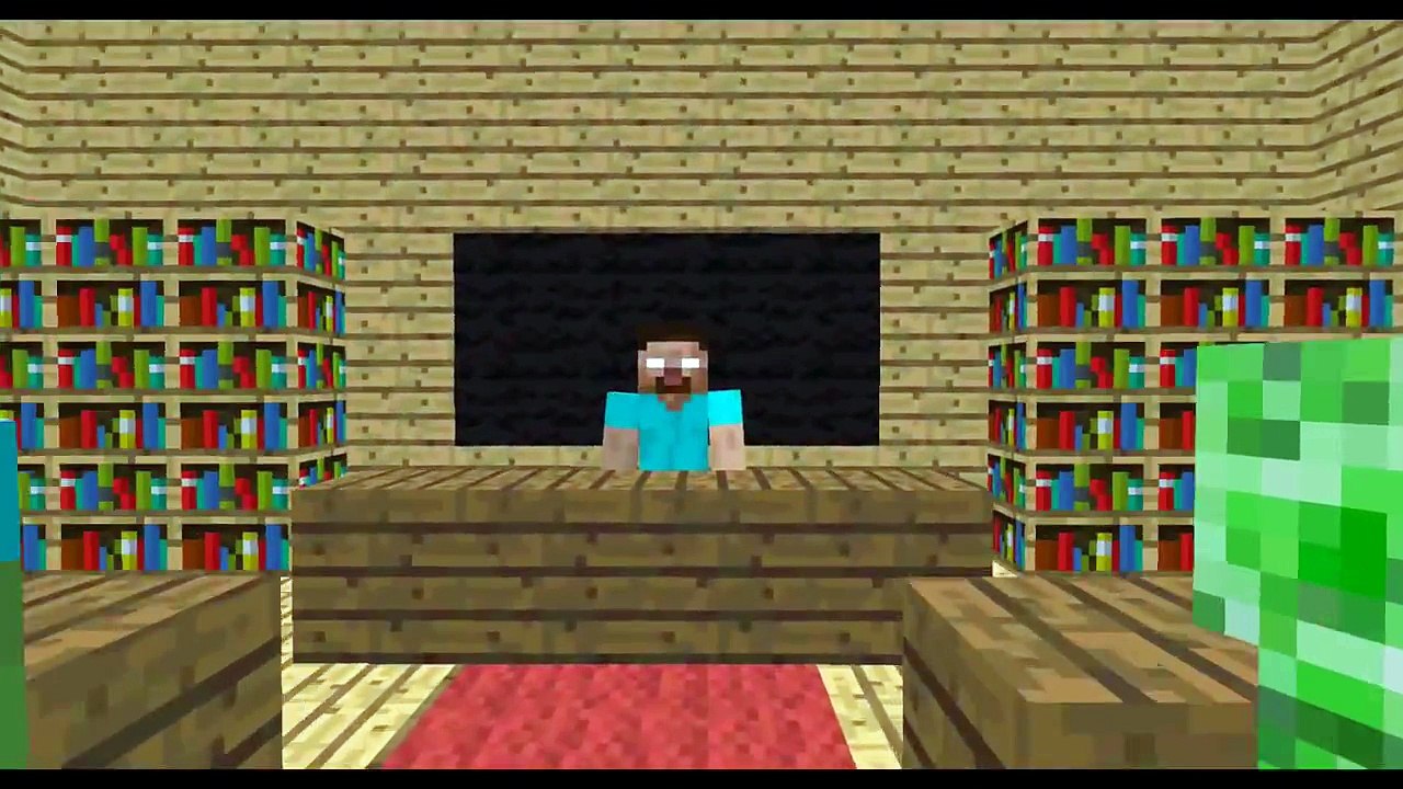 Monster School- Ice Hockey - Minecraft Animation