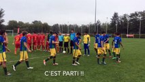 Quart de finale Bresil Roumanie Euro Foot Jeunes