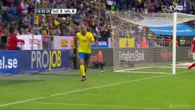3-0 John Guidetti Goal HD - Sweden 3-0 Wales 05.06.2016 HD