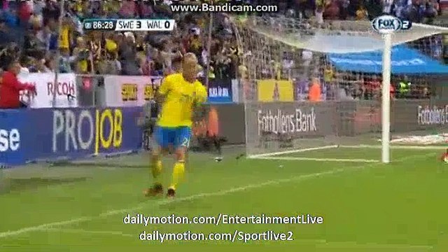 Emil Forsberg Goal HD Sweden 1-0 Wales Friendly