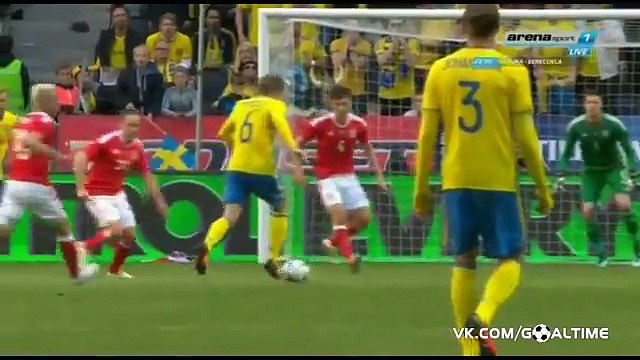 All Goals & Highlights HD- Sweden vs Wales 3 -0 05.06.2016