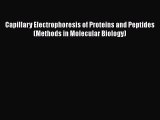 Download Capillary Electrophoresis of Proteins and Peptides (Methods in Molecular Biology)