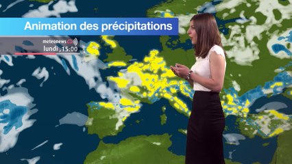 Prévisions météo pour la journée du lundi 6 juin