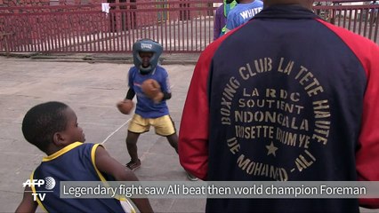 Ali's 'Rumble in the Jungle' still resonates in Kinshasa