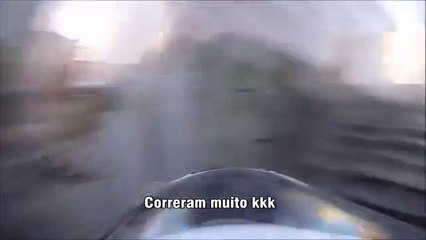 Best cop chases Part 2 helmet cam Brazil 11 min