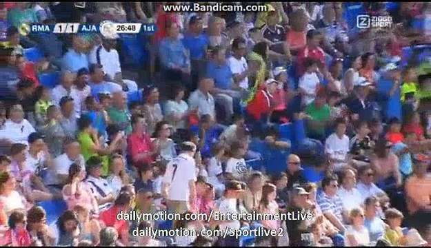 1-1 Raúl Goal HD - Real Madrid Legends vs Ajax Legends