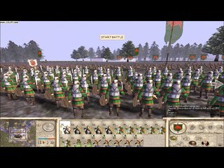 #25 Gaul vs Germania; Rome Total War Online Live Commentary Battle