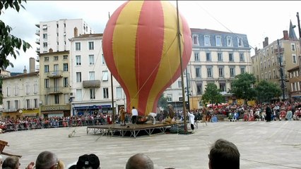 Reconstitution historique du premier envol à Annonay