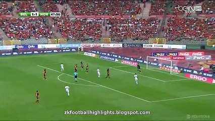 Veton Berisha Goal HD - Belgium 1-2 Norway 05.06.2016 HD