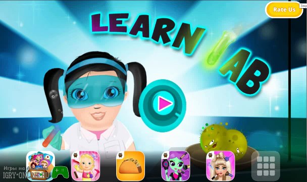 Игра - приключение learn lab на андроид