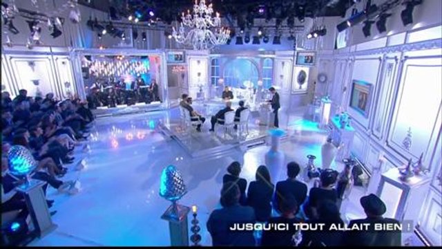 Tom Villa se moque du mariage surprise du couple Hallyday dans Salut les Terriens !