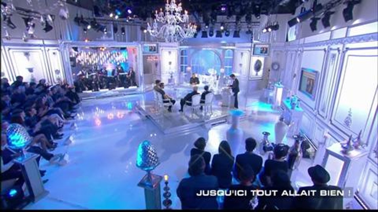 Tom Villa se moque du mariage surprise du couple Hallyday dans "Salut les Terriens !"