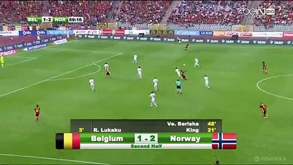 Eden Hazard Goal HD Belgium 2-2 Norway 05.06.2016