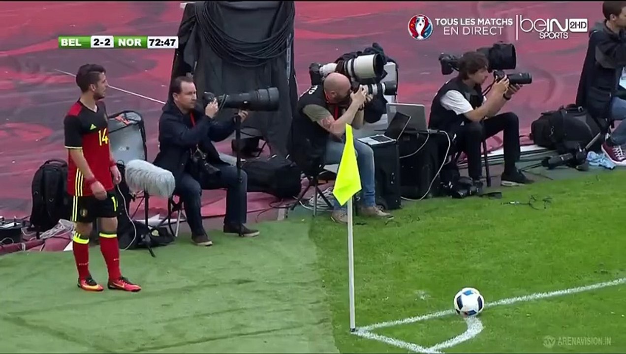 Laurent Ciman Goal HD - Belgium 3-2 Norway 05.06.2016