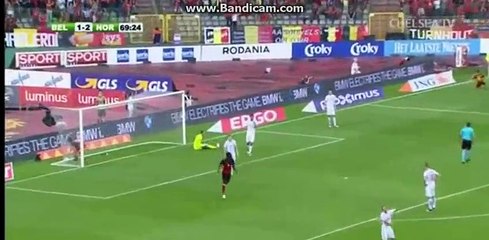 Laurent Ciman Goal- Belgium 3-2 Norway - 05-06-2016