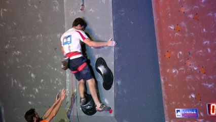 Escalade : Gautier Supper champion de France senior de difficulté
