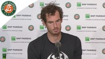 Roland-Garros 2016 Conférence de presse Murray / Finale