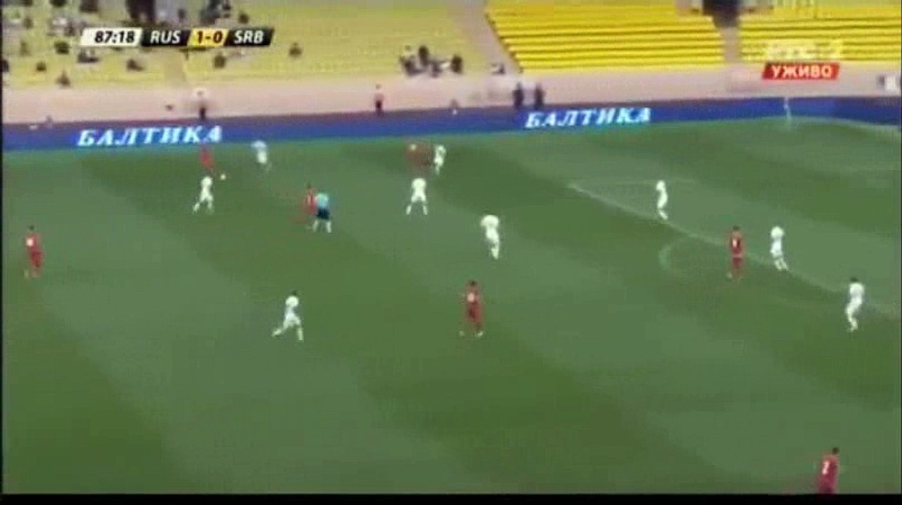 Aleksandar Mitrovic Goal HD - Serbia 1-1 Rusia 05.06.2016