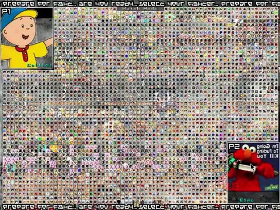 Elmo Vs. Caillou
