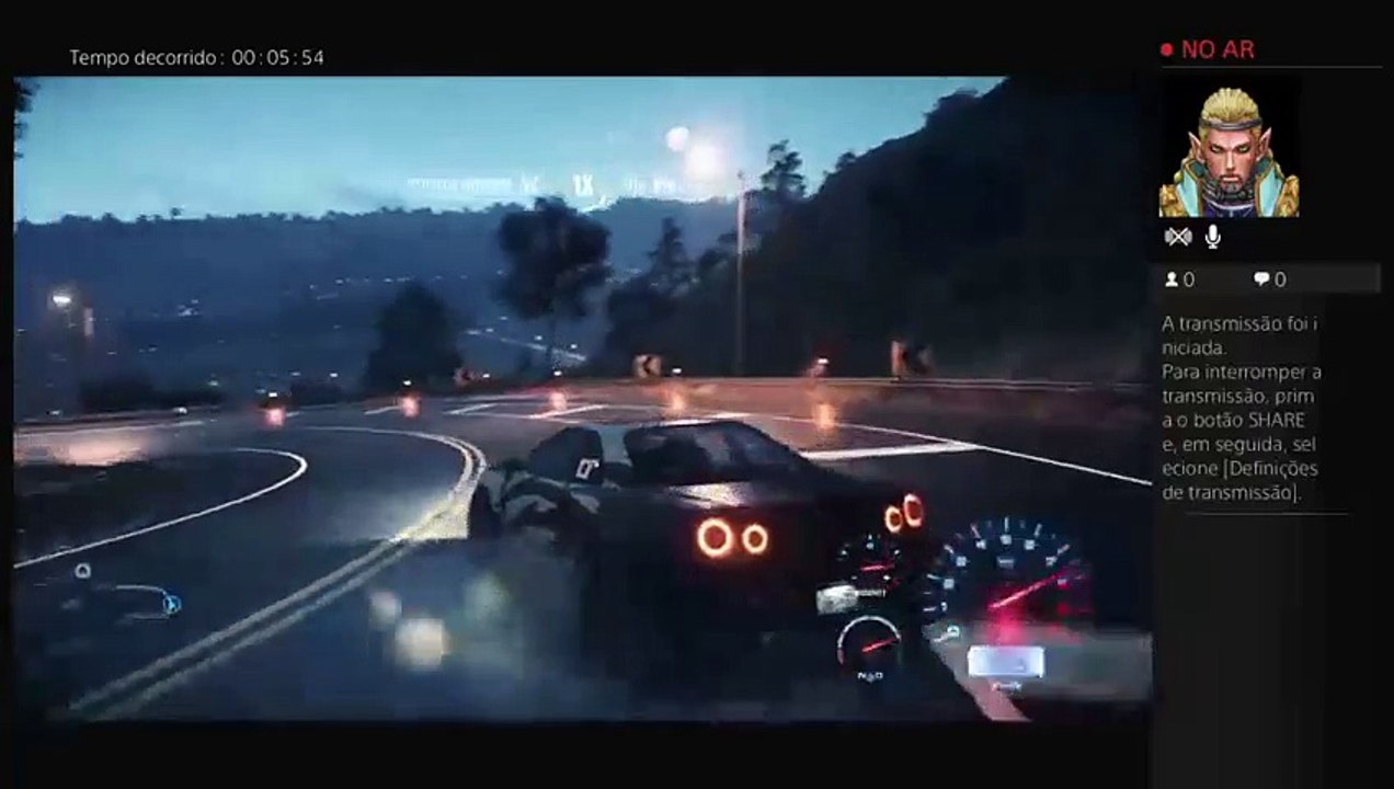 Dando drift com skyline (2)