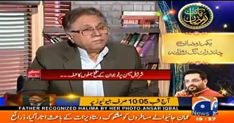 Hassan Nisar respose on Sherjel Memon,s viral video