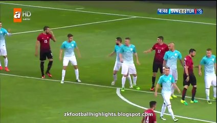 All Goals - Slovenia 0-1 Turkey 05.06.2016
