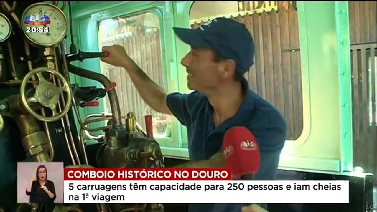 Comboio Histórico a Vapor regressa ao Douro