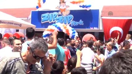 Zıp Zıp Park" Düzenlenen Törenle Açıldı. - Antalya