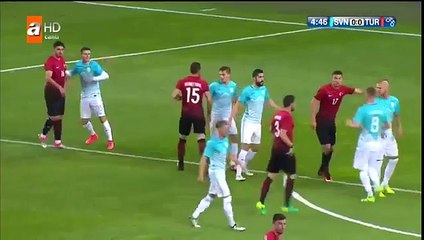 Burak Yilmaz Goal Slovenia 0-1 Turkey friendly match 05 06 2016_