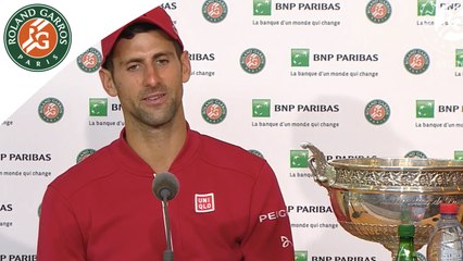 Download Video: Roland-Garros 2016 - Conférence de presse Djokovic - Final